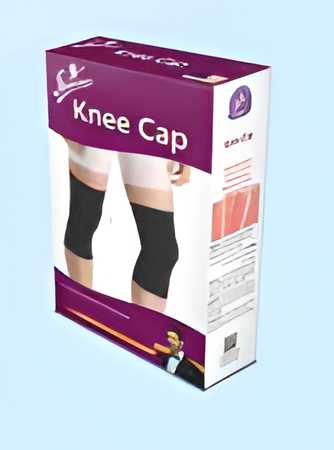 KNEE CAP - BLACK - PAIR